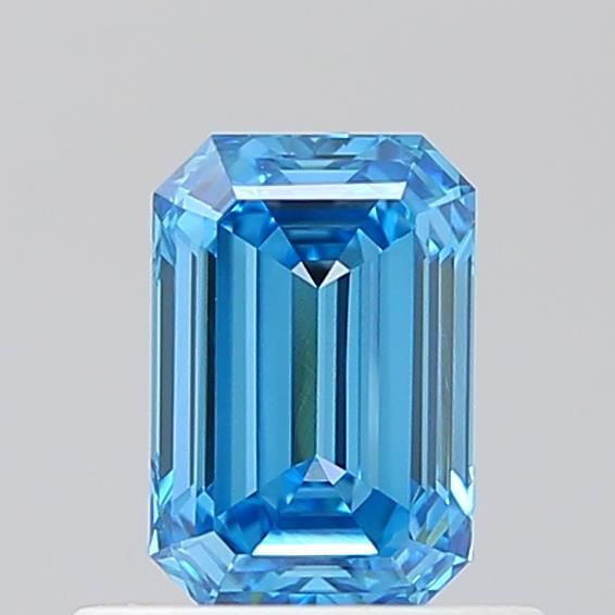 0.62 CT Fancy Vivid Blue EMERALD