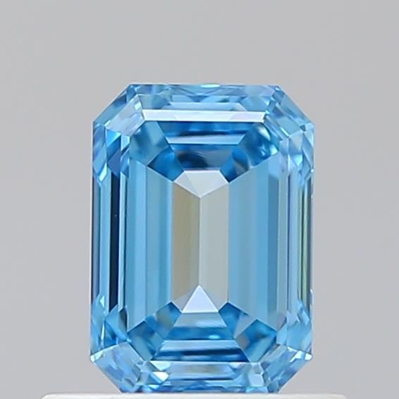 0.76 CT Fancy Vivid Blue EMERALD