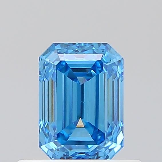 0.62 CT Fancy Vivid Blue EMERALD