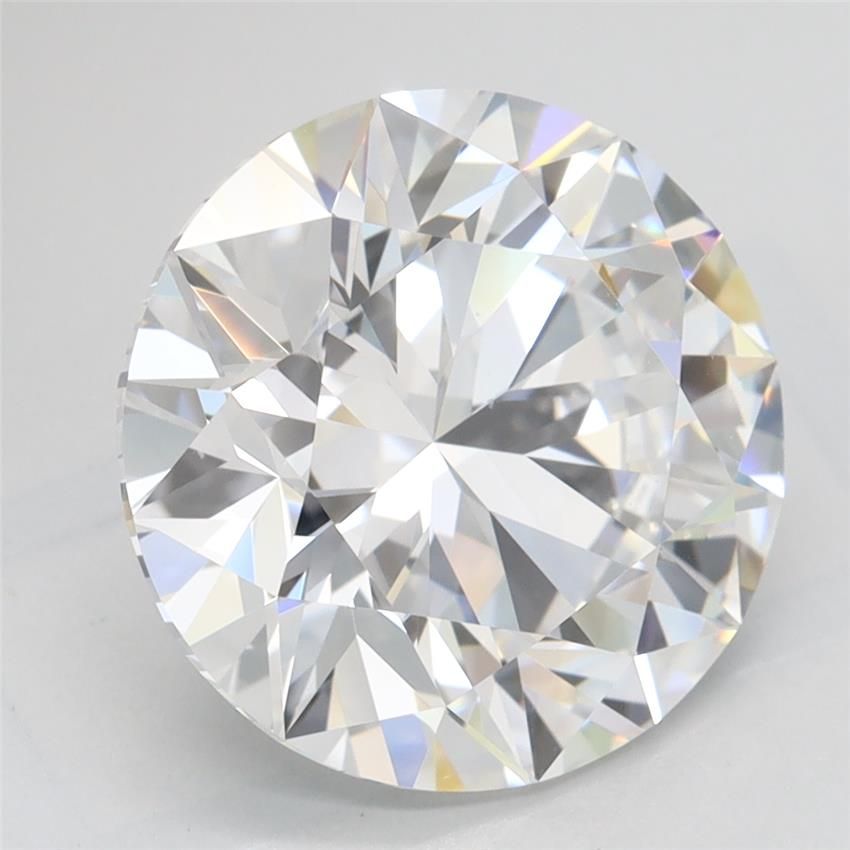 Diamant Rond 4.03 ct - Couleur D - Pureté FL