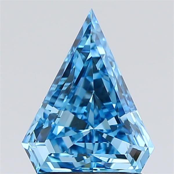 1.27 CT Fancy Vivid Blue PENTAGONAL