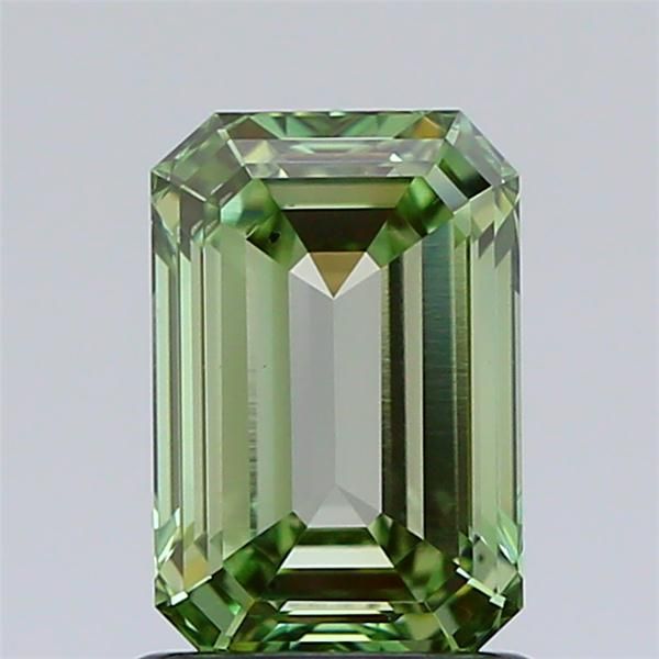 1.28 CT Fancy Vivid Green EMERALD