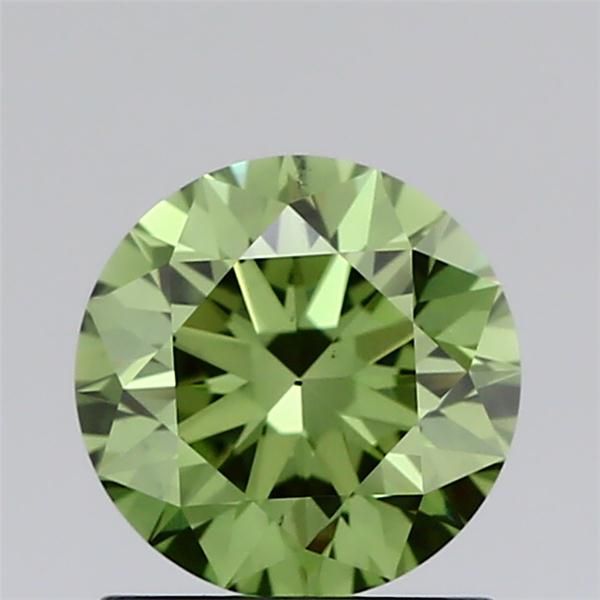 1.2 CT Fancy Vivid Green ROUND