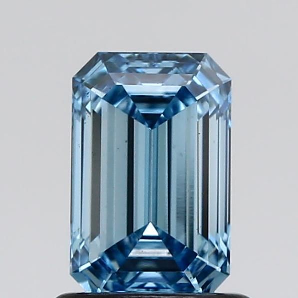 0.96 CT Fancy Vivid Blue EMERALD