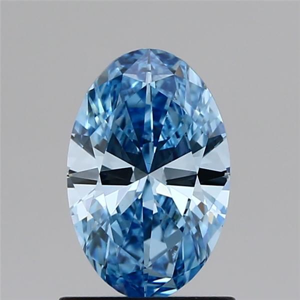 1 ct lab-grown Oval Diamond