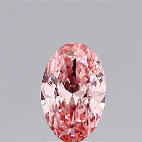 1.01 CT Fancy Vivid Pink OVAL