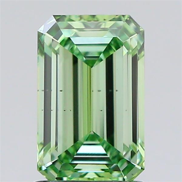 1.52 CT Fancy Intense Green EMERALD