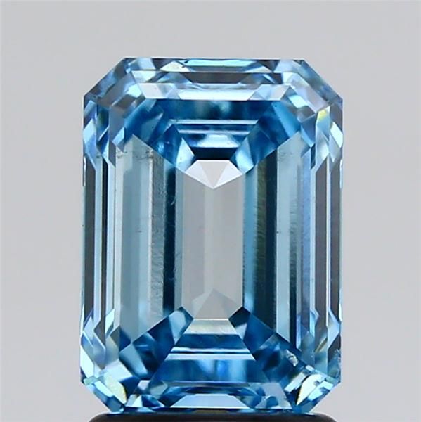 2.04 CT Fancy Intense Blue EMERALD