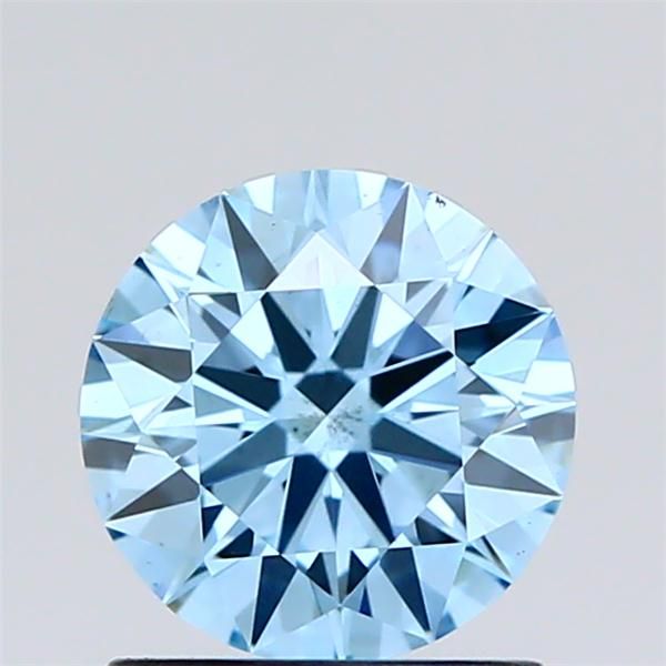 1.1 CT Fancy Vivid Blue ROUND
