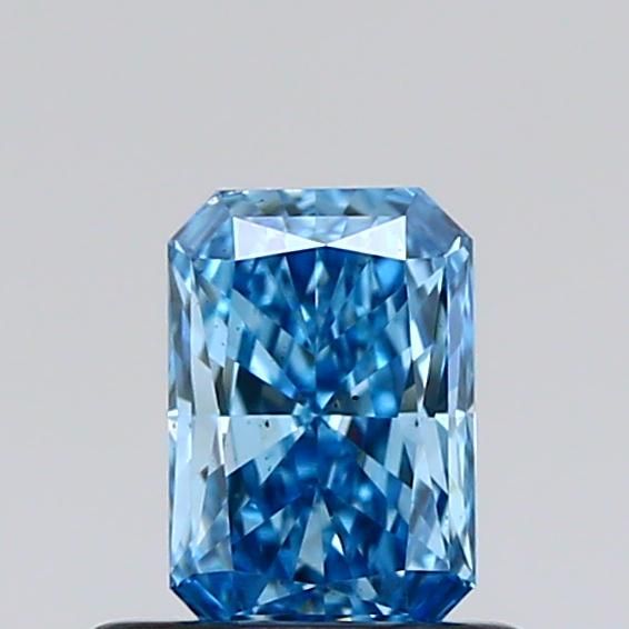 0.49 CT Fancy Vivid Blue RADIANT