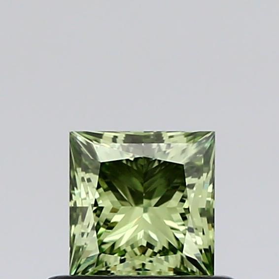 0.51 CT Fancy Vivid Green PRINCESS