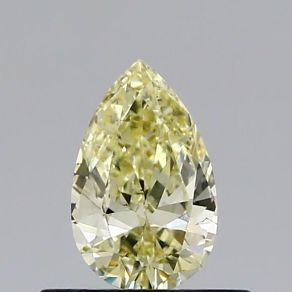 0.41 CT Fancy Yellow PEAR