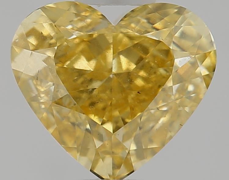 Diament 1.02 ct Fancy Intense Orangey Yellow/SI2