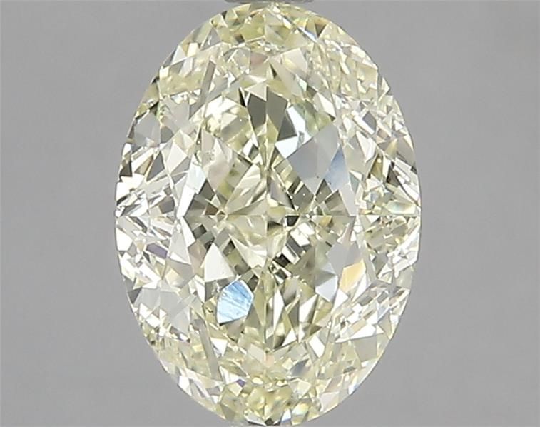 Diament 2.51 ct Fancy Light Yellow/SI2