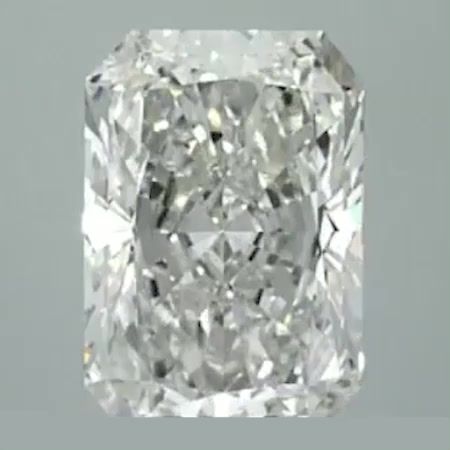 0.88 ct. radiant Lab Grown Diamond front image