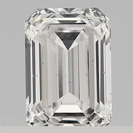 1.39 ct. emerald Lab Grown Diamond front image