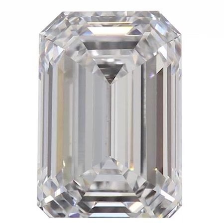 0.93 ct. emerald Lab Grown Diamond front image