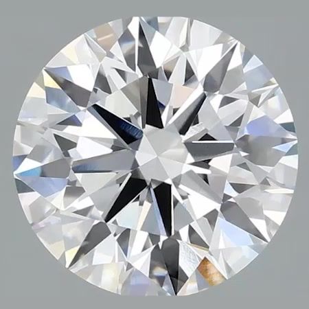 2.75 ct. round Lab Grown Diamond front image