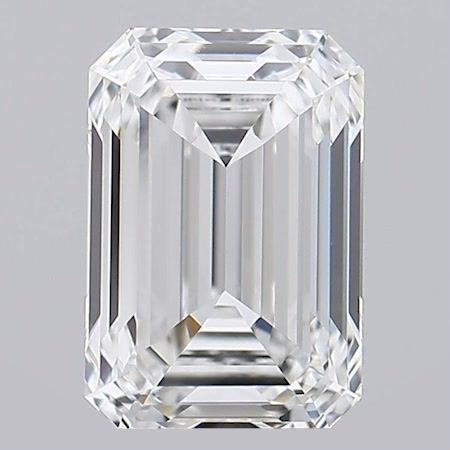 1.41 ct. emerald Lab Grown Diamond front image