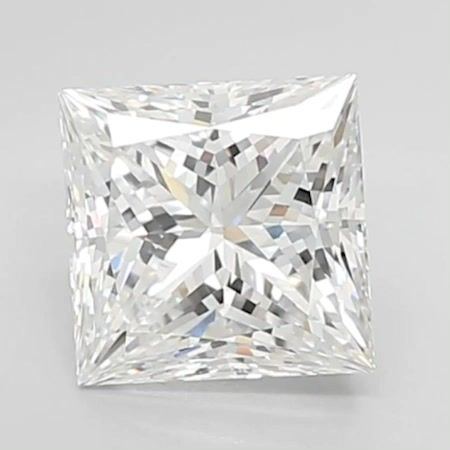 3.55 ct. princess Lab Grown Diamond front image