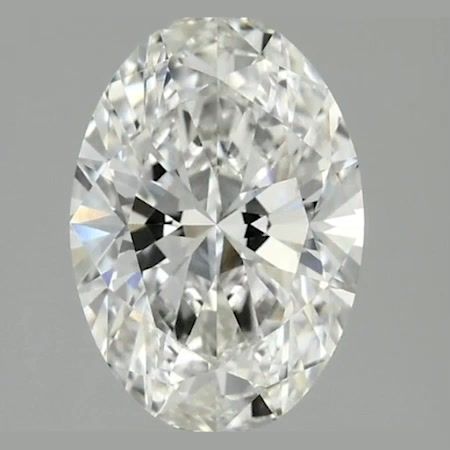 1.93 ct. oval Lab Grown Diamond front image