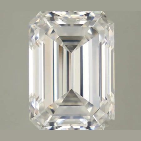 3.81 ct. emerald Lab Grown Diamond front image