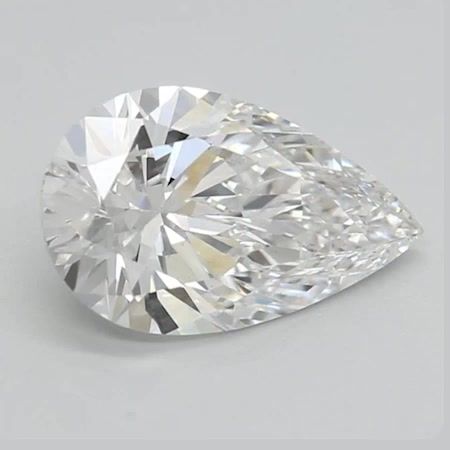 1.64 ct. pear Lab Grown Diamond front image