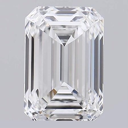 2.06 ct. emerald Lab Grown Diamond front image