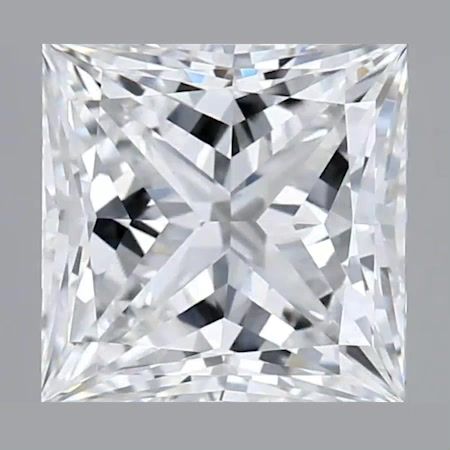 2.14 ct. princess Lab Grown Diamond front image
