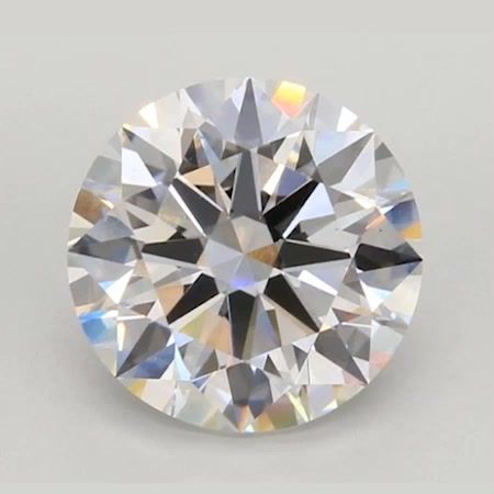 5.75 ct. round Lab Grown Diamond front image