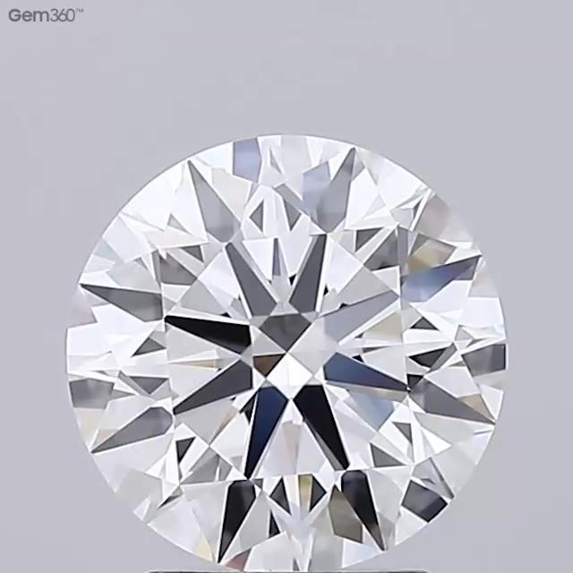 2.18 ct. round Lab Grown Diamond front image
