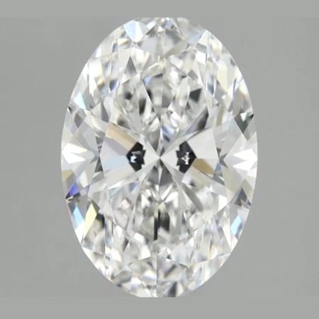 3.20 ct. oval Lab Grown Diamond front image