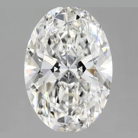 2.19 ct. oval Lab Grown Diamond front image