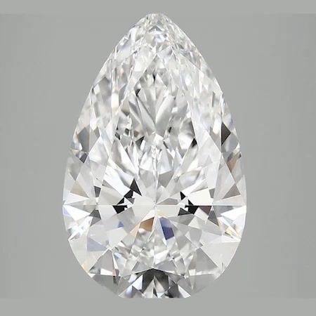 3.87 ct. pear Lab Grown Diamond front image