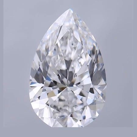 2.60 ct. pear Lab Grown Diamond front image