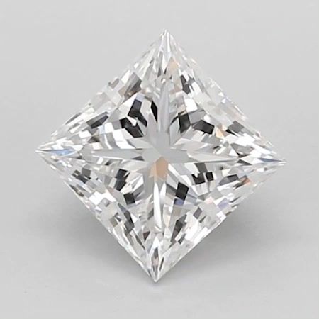 2.03 ct. princess Lab Grown Diamond front image