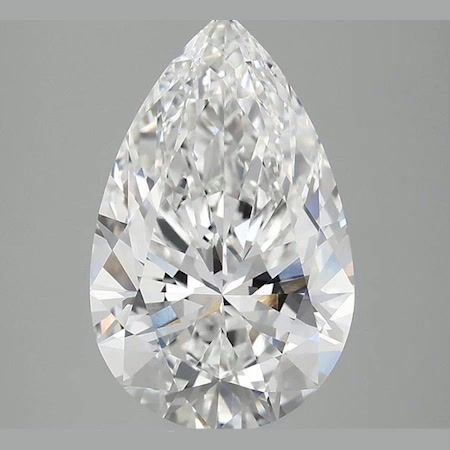 4.10 ct. pear Lab Grown Diamond front image
