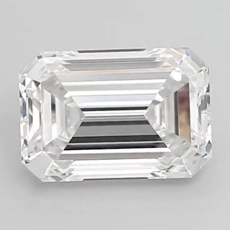 5.06 ct. emerald Lab Grown Diamond front image