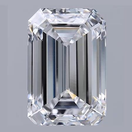 2.58 ct. emerald Lab Grown Diamond front image