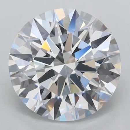 1.87 ct. round Lab Grown Diamond front image
