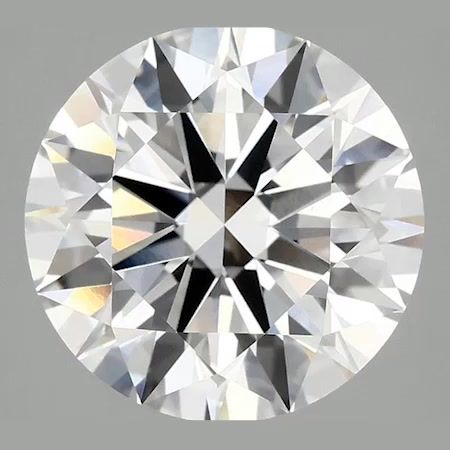 3.94 ct. round Lab Grown Diamond front image