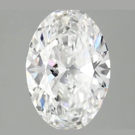 2.91 ct. oval Lab Grown Diamond front image