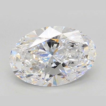 2.72 ct. oval Lab Grown Diamond front image