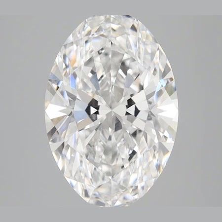 3.09 ct. oval Lab Grown Diamond front image