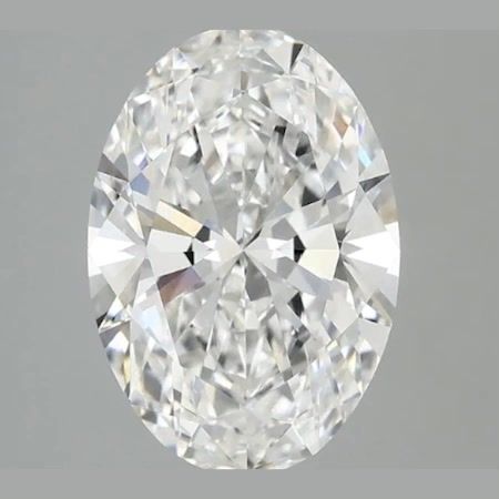 2.88 ct. oval Lab Grown Diamond front image