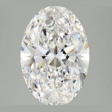 4.04 ct. oval Lab Grown Diamond front image