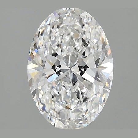 1.95 ct. oval Lab Grown Diamond front image