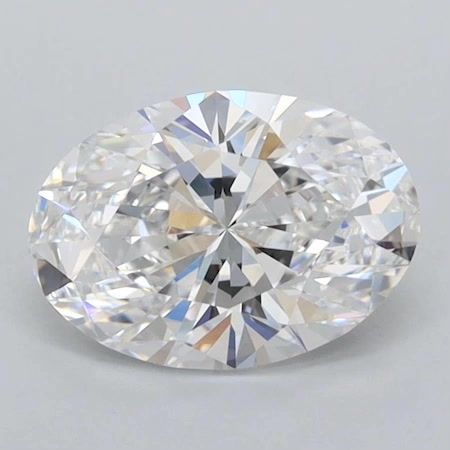 1.46 ct. oval Lab Grown Diamond front image