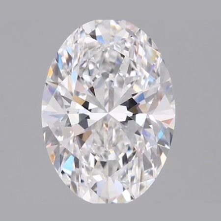 1.56 ct. oval Lab Grown Diamond front image