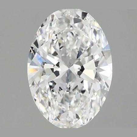 1.72 ct. oval Lab Grown Diamond front image